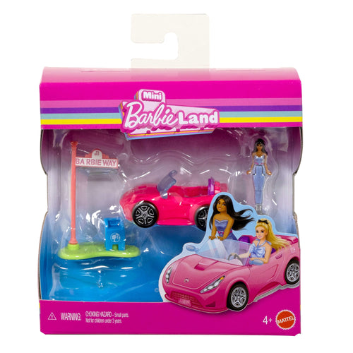 Barbie Mini Barbie Land Collectible Playsets With 1.5-Inch Doll And Interactive Play Areas For Storytelling Fun, Barbie product photograph published by Mattel