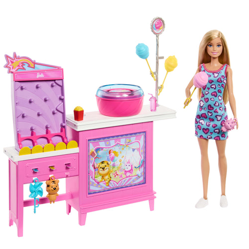 Barbie Mysteries: Beach Detectives Malibu Doll, Cotton Candy Game Playset & Accessories, Barbie product photograph published by Mattel