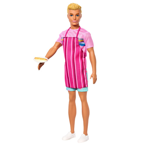 Barbie Mysteries: Beach Detectives Ken Doll in Signature Outfit With Storytelling Accessories, Barbie product photograph published by Mattel