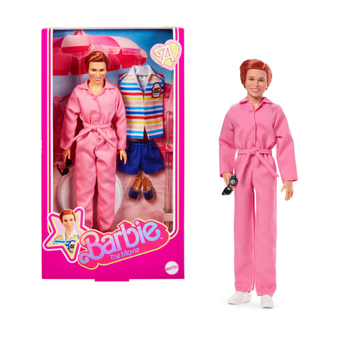 Barbie The Movie Allan Collectible Doll, Michael Cera As Allan With 2 Removable Movie Fashions, Barbie product photograph published by Mattel