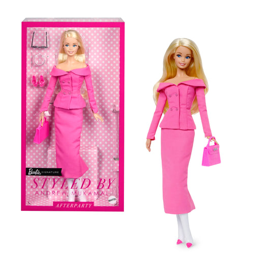 Barbie Signature Styled By Andrew Mukamal Barbie Doll With 3 Day-To-Night Looks & Accessories, Barbie product photograph published by Mattel