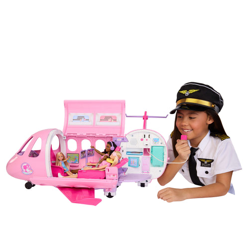 Barbie Dream Land Dream Plane With Working Microphone Feature And 14 Accessories, Barbie product photograph published by Mattel