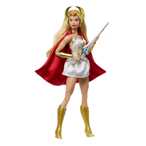 Masters of the Universe Princess of Power She-Ra Doll, Barbie product photograph published by Mattel Creations