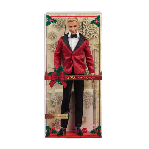 Barbie Signature 2026 Holiday Ken Doll with Blonde Hair, Mattel Creations product photograph
