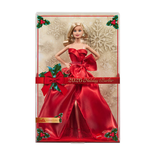 Barbie Signature 2026 Holiday Barbie Doll with Blonde Hair, Mattel Creations product photograph