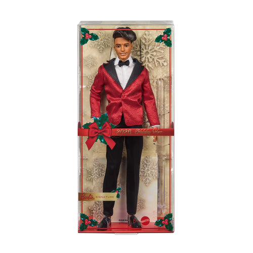 Barbie Signature 2026 Holiday Ken Doll with Black Hair, Mattel Creations product photograph
