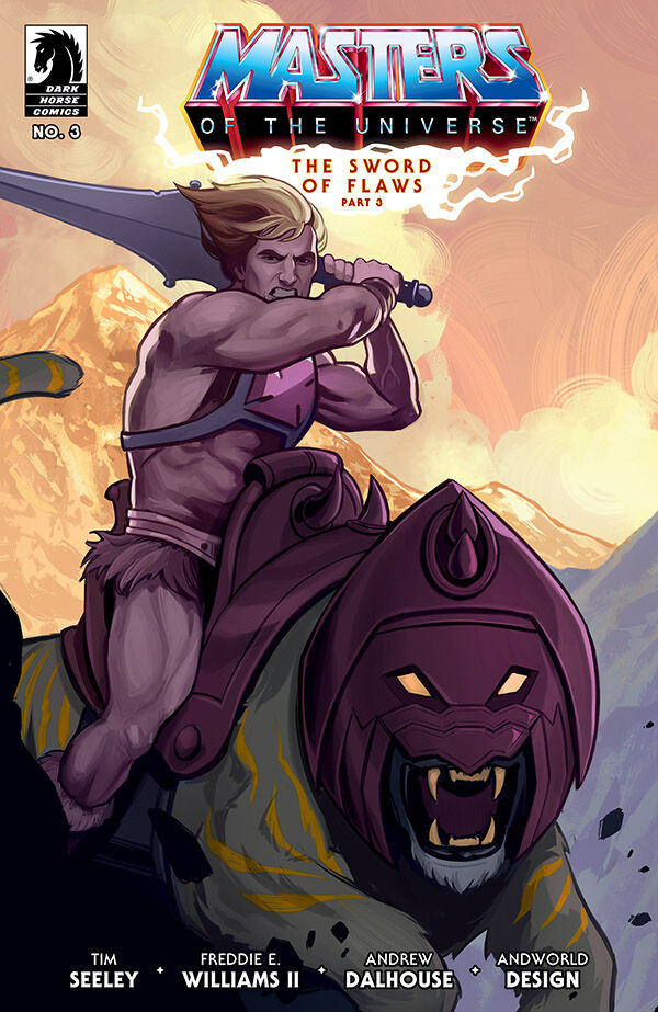 Cover of He-Man and the Masters of the Universe #3: The Sword of Flaws Part 3 (Caitlin Yarsky Variant Cover), published by Dark Horse