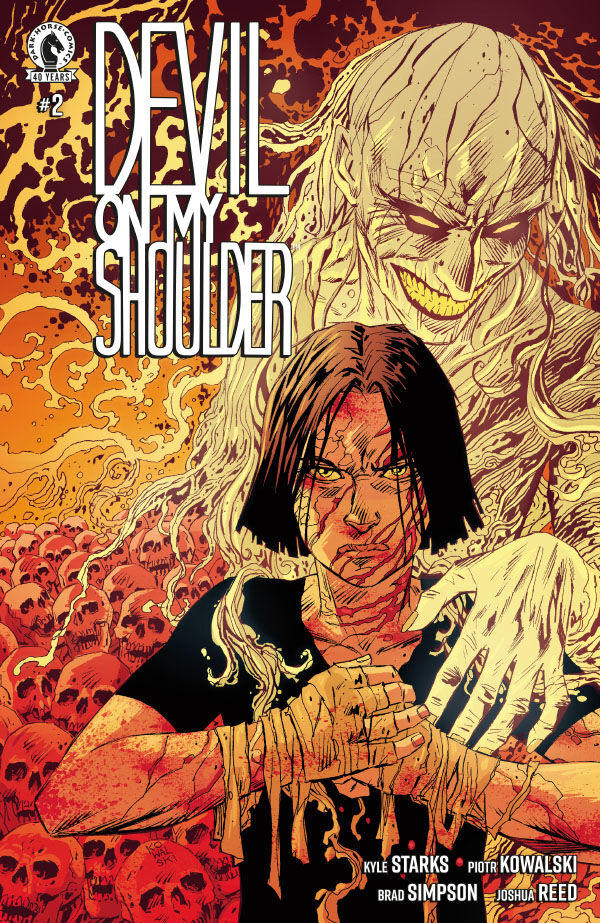 Cover of Devil On My Shoulder #2, published by Dark Horse