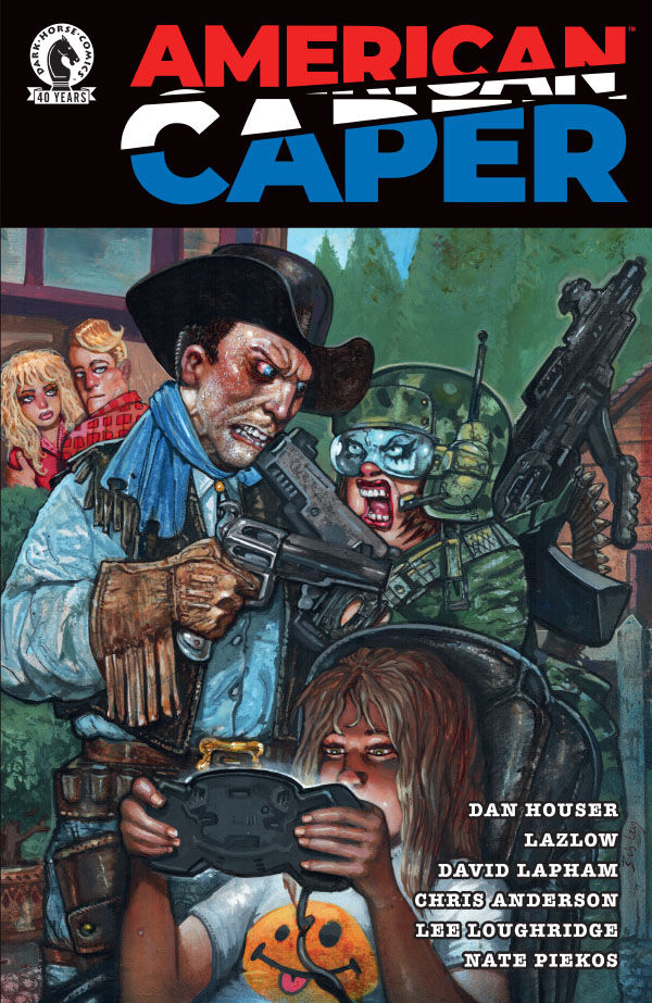 Cover of American Caper #3 (Simon Bisley Variant Cover), published by Dark Horse