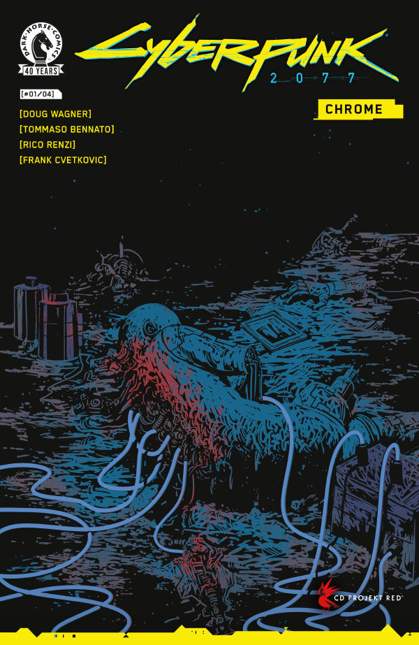 Cover of Cyberpunk 2077: Chrome #1 (Arief Rachmad Variant Cover), published by Dark Horse