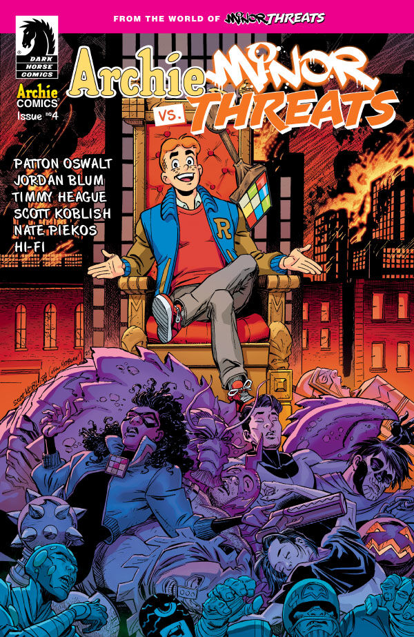 Cover of Archie vs Minor Threats #4 (Scott Koblish Variant Cover), published by Dark Horse