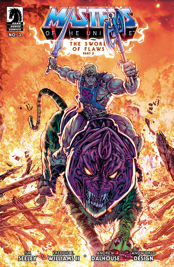 Cover of He-Man and the Masters of the Universe #3: The Sword of Flaws Part 3, published by Dark Horse
