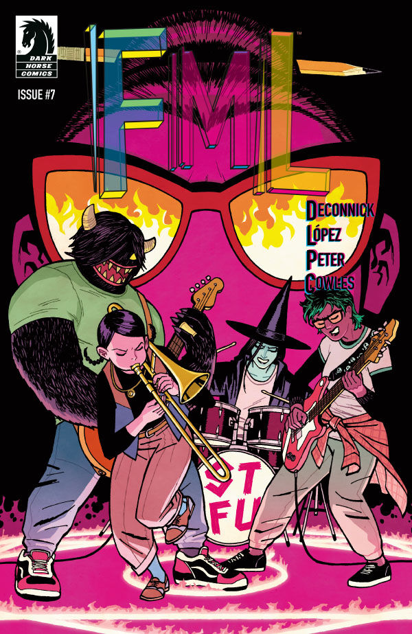Cover of FML #7 (Cliff Chiang Variant Cover), published by Dark Horse