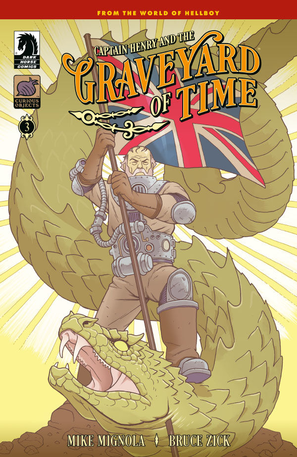 Cover of Captain Henry and the Graveyard of Time #3 (Ben Stenbeck Variant Cover), published by Dark Horse