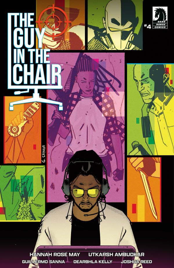 Cover of The Guy in the Chair #4, published by Dark Horse