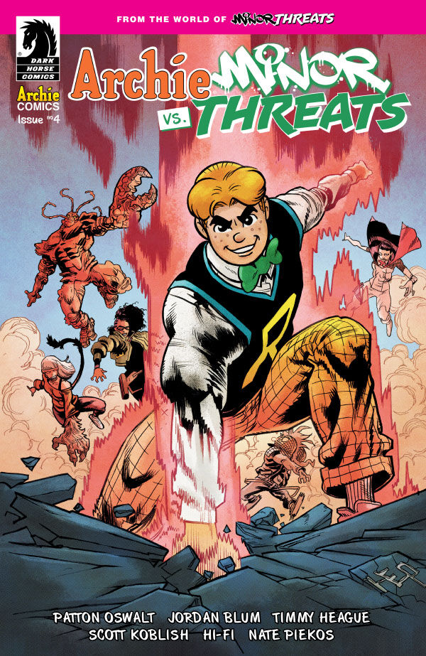 Cover of Archie vs Minor Threats #4, published by Dark Horse