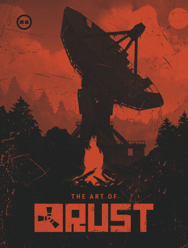 Cover of The Art of Rust HC, published by Dark Horse