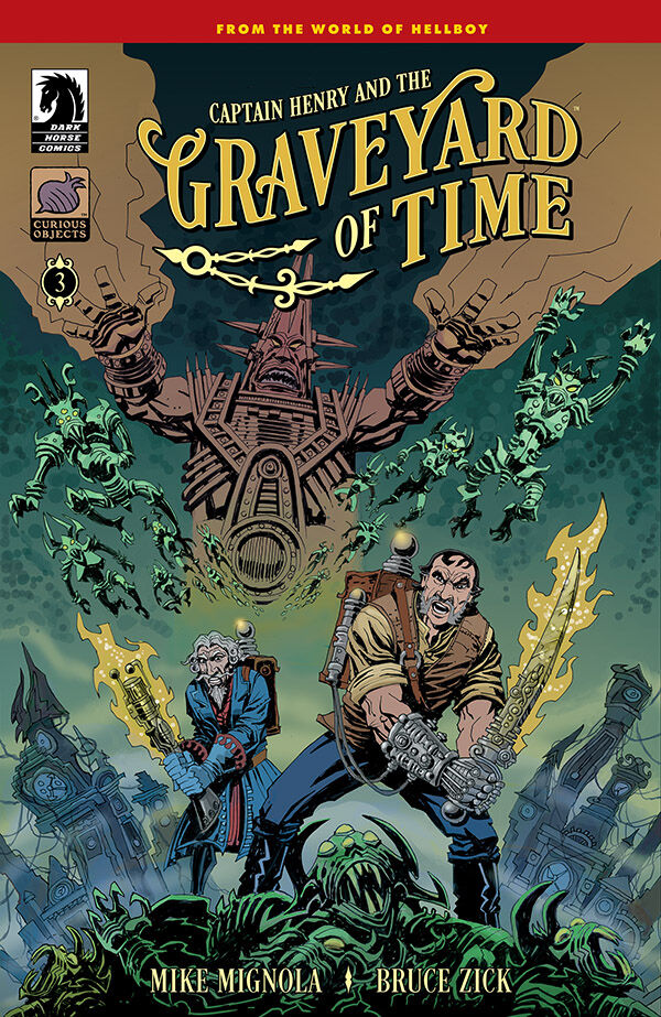 Cover of Captain Henry and the Graveyard of Time #3, published by Dark Horse