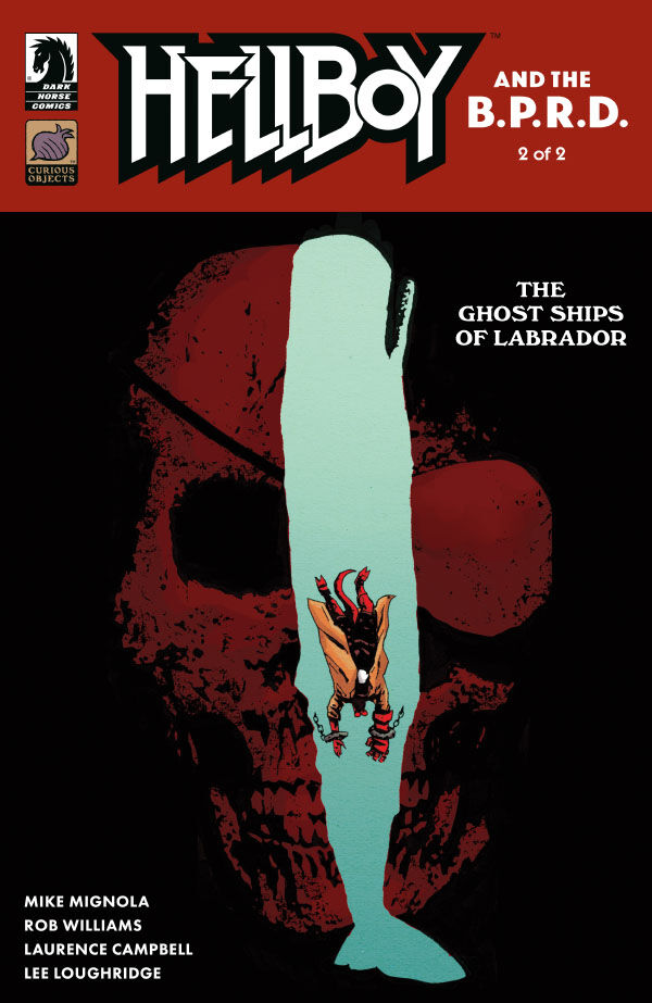 Cover of Hellboy and the B.P.R.D.: The Ghost Ships of Labrador #2, published by Dark Horse