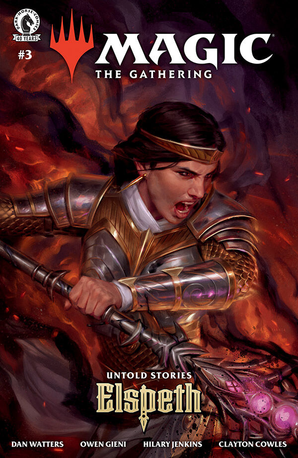 Cover of Magic: The Gathering: Untold Stories--Elspeth #3 (Kieran Yanner Variant Cover), published by Dark Horse