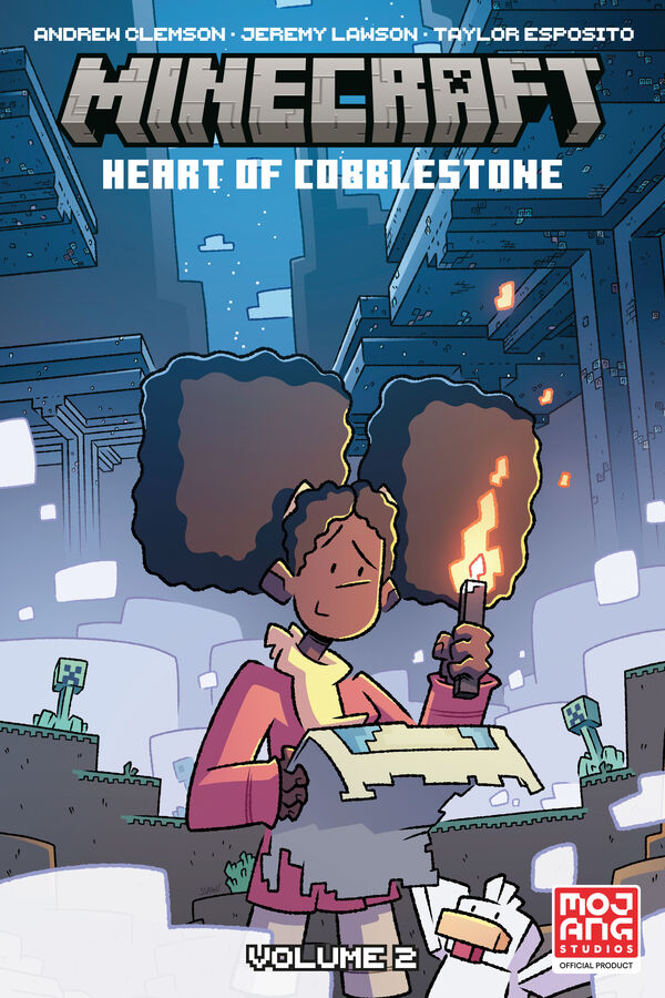 Cover of Minecraft: Heart of Cobblestone Volume 2 TPB, published by Dark Horse