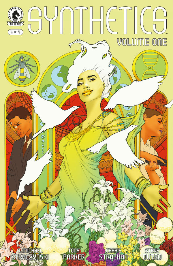 Cover of Synthetics Volume One #4, published by Dark Horse