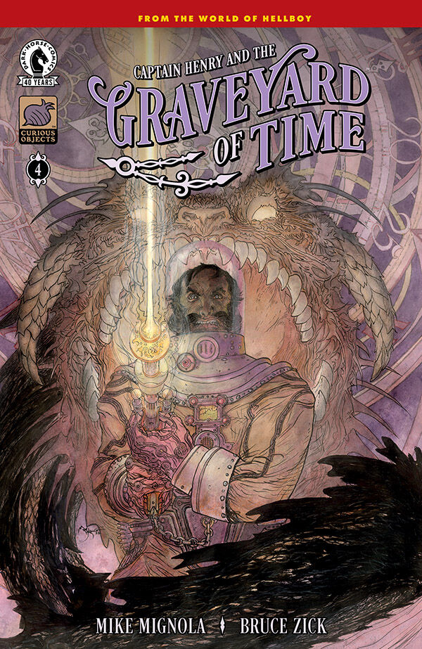 Cover of Captain Henry and the Graveyard of Time #4 (Michael Kaluta Variant Cover), published by Dark Horse