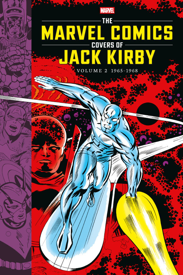 Cover of The Marvel Comics Covers of Jack Kirby Volume 2 HC, published by Dark Horse
