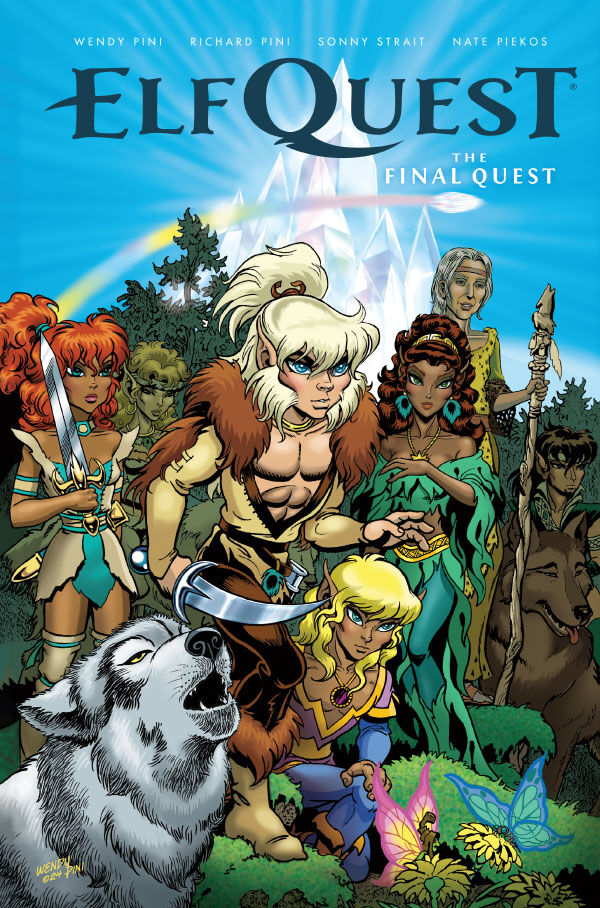 Cover of ElfQuest: The Final Quest HC, published by Dark Horse