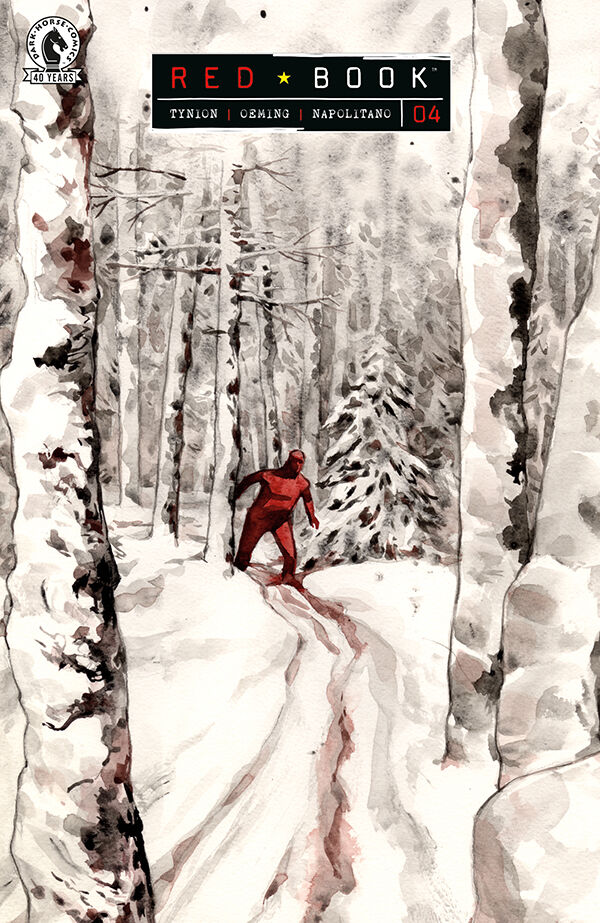 Cover of Red Book I #4 (Jill Thompson Variant Cover), published by Dark Horse