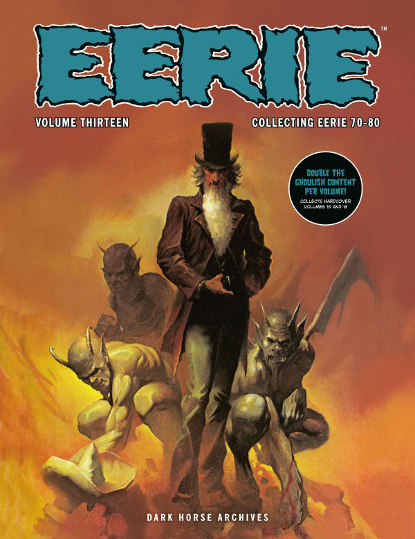 Cover of Eerie Archives Volume 13 TPB, published by Dark Horse
