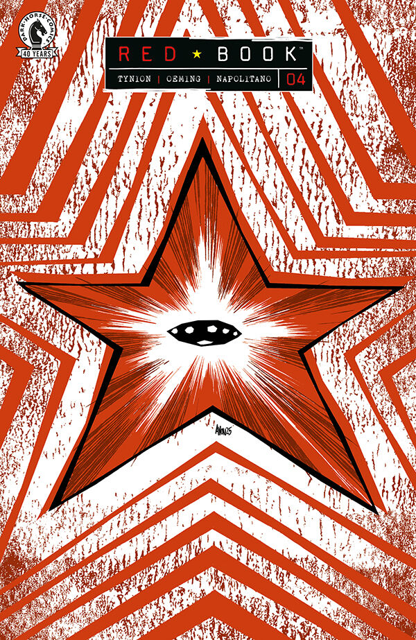 Cover of Red Book I #4, published by Dark Horse