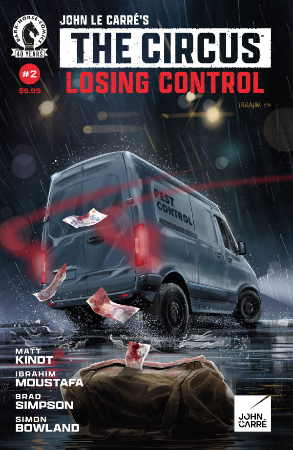 Cover of John le Carre's: The Circus--Losing Control #2, published by Dark Horse