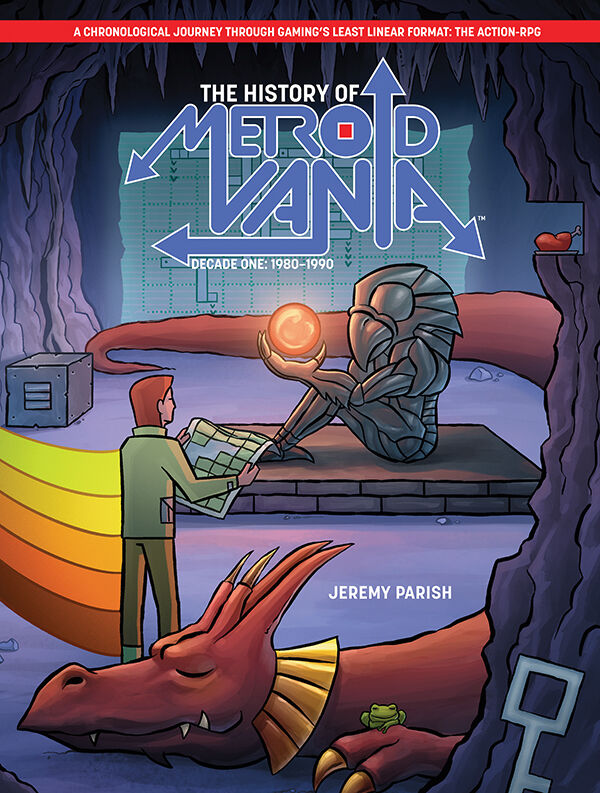 Cover of The History of Metroidvania: Decade One--1980-1990 HC, published by Dark Horse