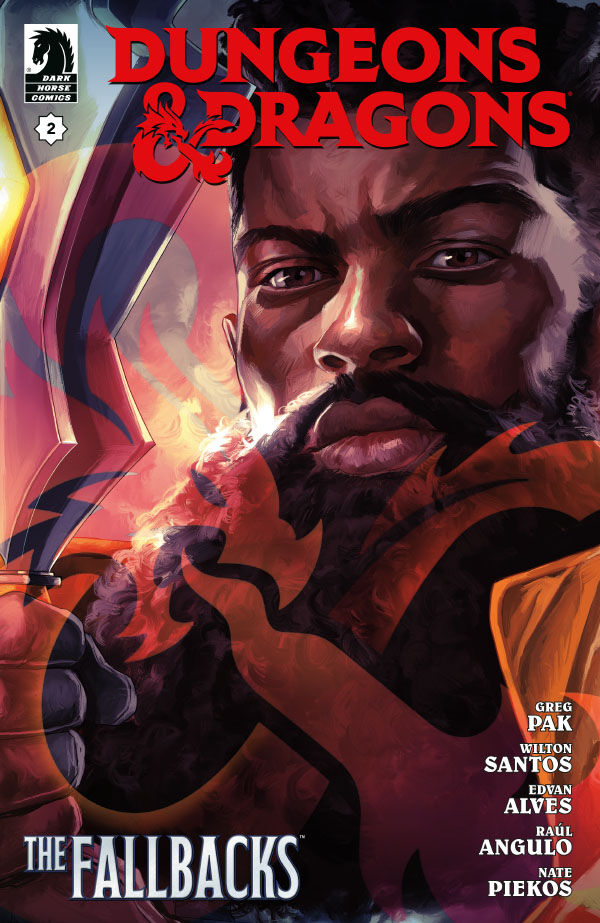 Cover of Dungeons & Dragons: The Fallbacks Series 1 #2 (Uzuri Variant Cover), published by Dark Horse
