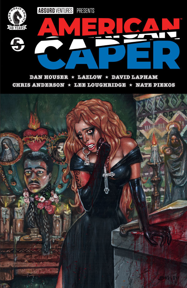 Cover of American Caper #5 (Simon Bisley Variant Cover), published by Dark Horse