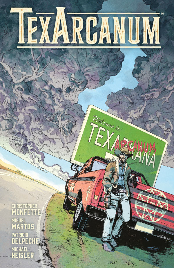 Cover of TexArcanum TPB, published by Dark Horse