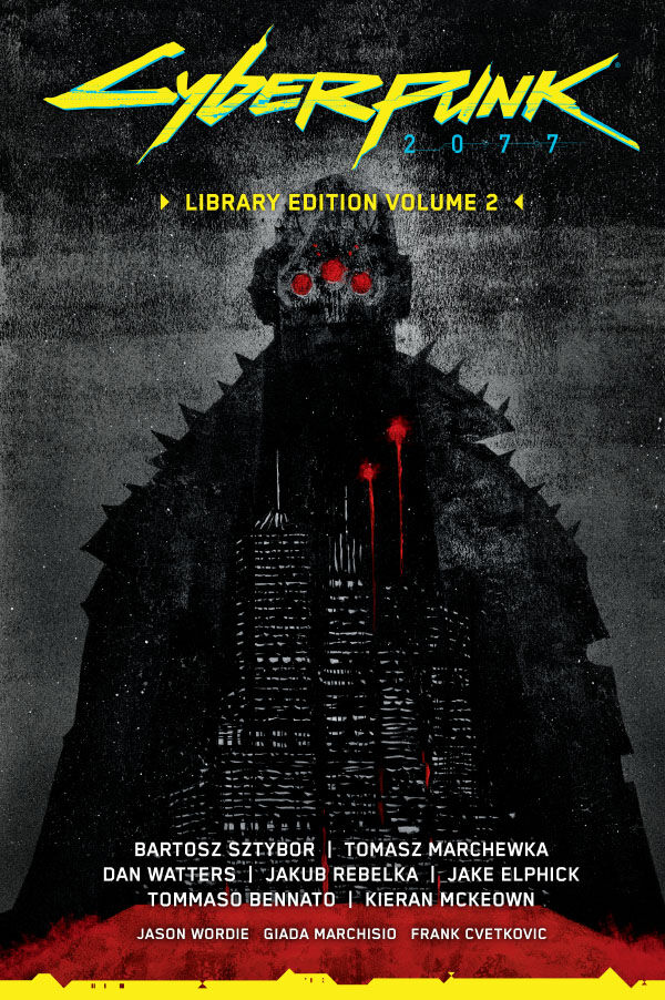 Cover of Cyberpunk 2077 Library Edition Volume 2 HC, published by Dark Horse