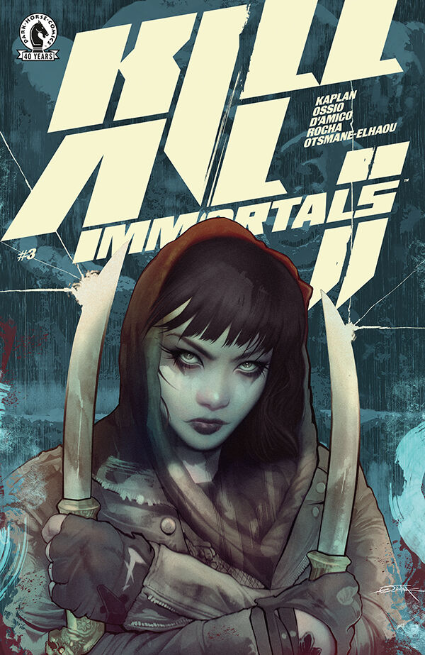 Cover of Kill All Immortals II #3 (Dan Quintana Variant Cover), published by Dark Horse