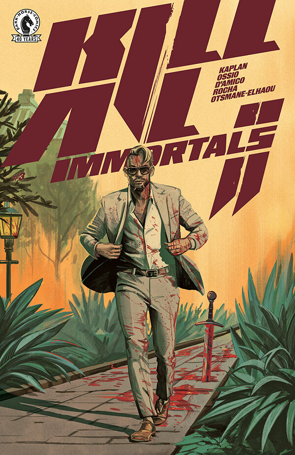 Cover of Kill All Immortals II #3, published by Dark Horse