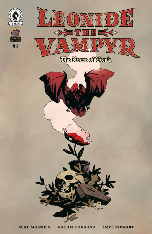 Cover of Leonide the Vampyr: The House of Yonda #1 (Mike Mignola Variant Cover), published by Dark Horse