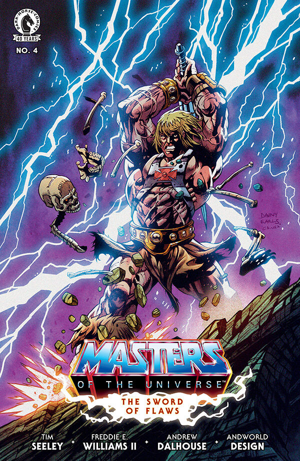 Cover of He-Man and the Masters of the Universe #4: The Sword of Flaws Part 4 (Dan Earls Variant Cover), published by Dark Horse