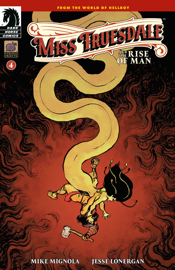 Cover of Miss Truesdale and the Rise of Man #4, published by Dark Horse