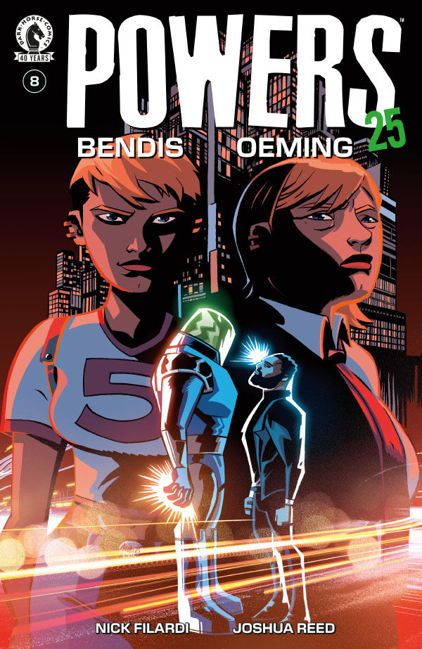 Cover of Powers 25 #8, published by Dark Horse