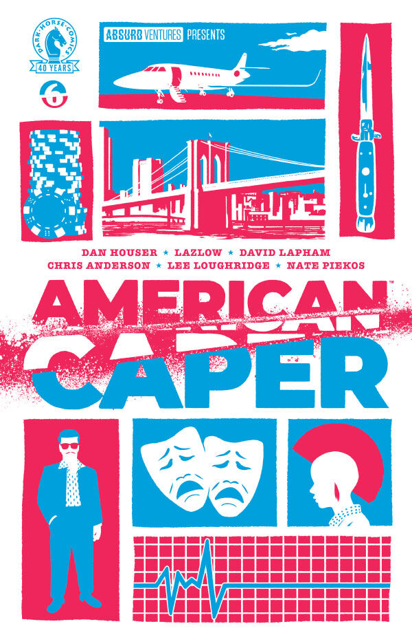 Cover of American Caper #6, published by Dark Horse