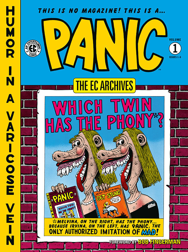 Cover of The EC Archives: Panic Volume 1 TPB, published by Dark Horse