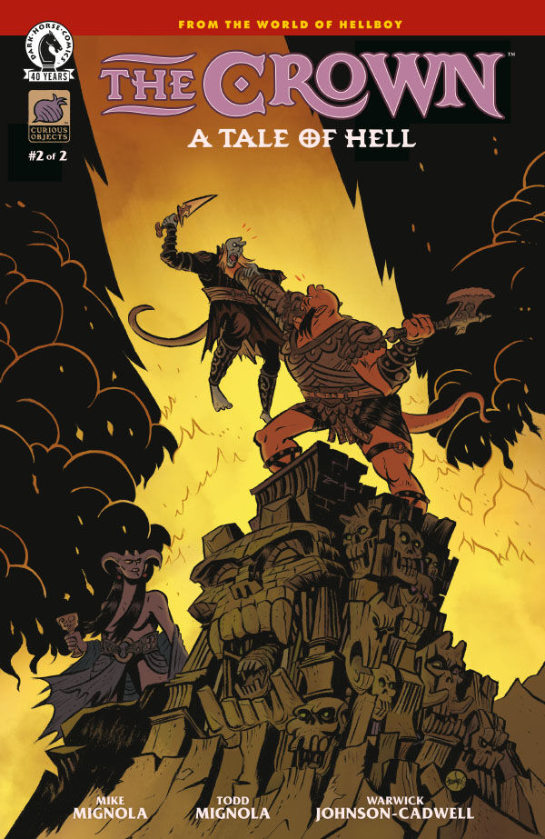 Cover of The Crown: A Tale of Hell #2 (Bruno Seelig Variant Cover), published by Dark Horse
