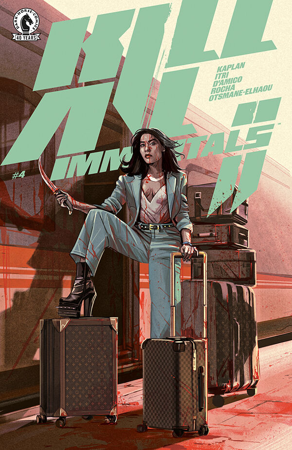 Cover of Kill All Immortals II #4, published by Dark Horse