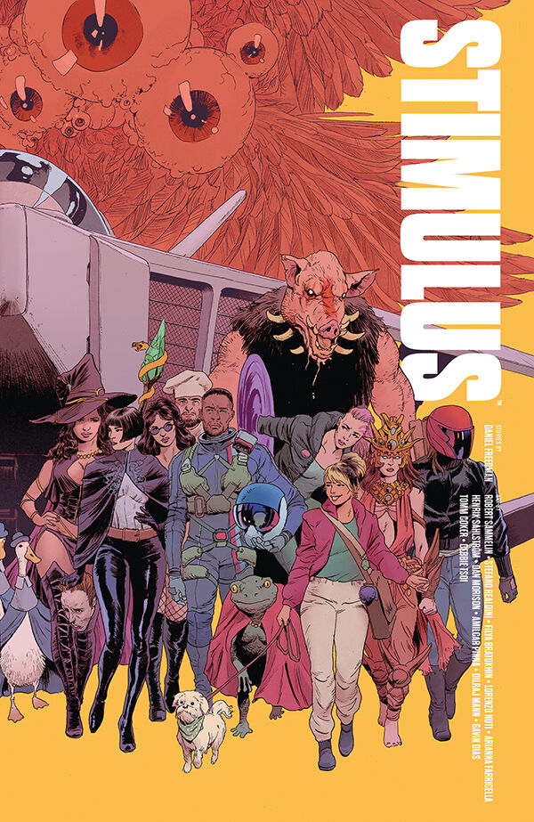 Cover of Stimulus TPB, published by Dark Horse