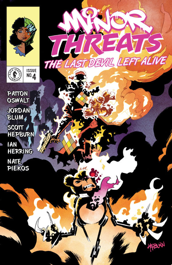 Cover of Minor Threats: The Last Devil Left Alive #4, published by Dark Horse